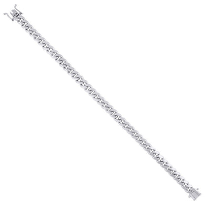 925 Silver Solid Miami Cuban Chain 7mm