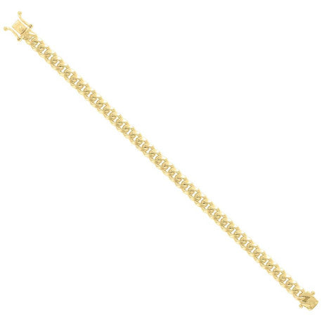 925 Silver Solid Miami Cuban Chain 7mm