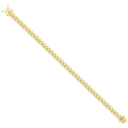 925 Silver Solid Miami Cuban Chain 7mm