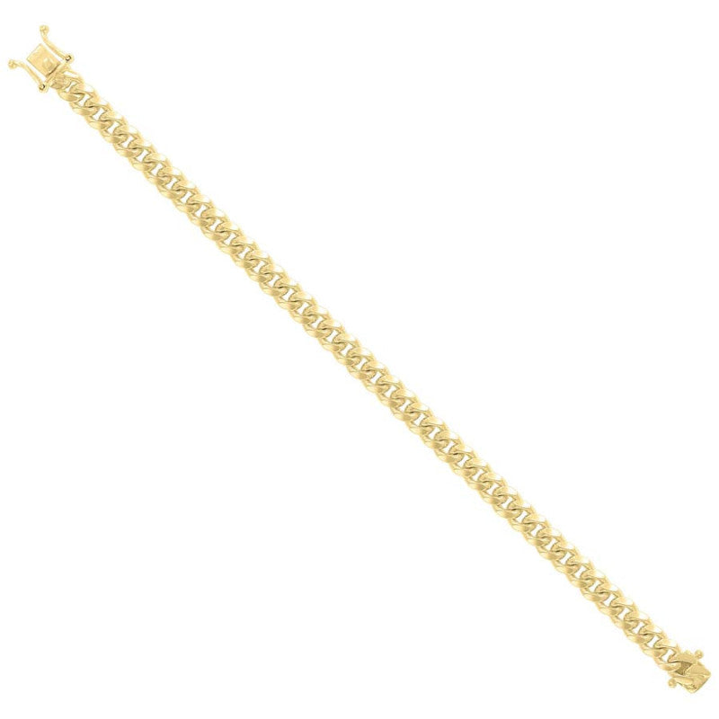 925 Silver Solid Miami Cuban Chain 7mm