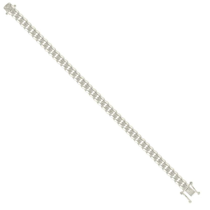 925 Silver Solid Miami Cuban Chain 7mm