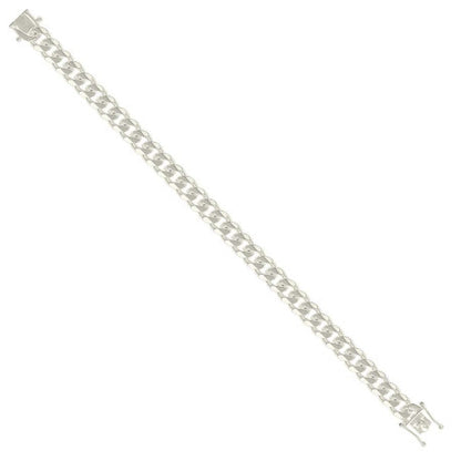 925 Silver Solid Miami Cuban Chain 8.4mm