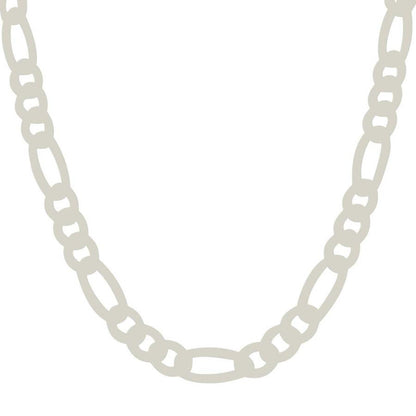 925 Silver Solid Pave Classic Figaro 9.5mm