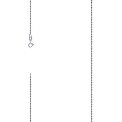 925 Silver Solid Rope Chain 0.5mm