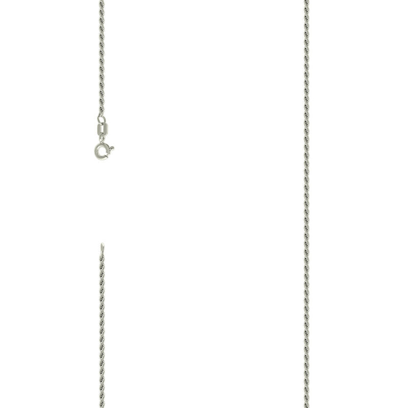 925 Silver Solid Rope Chain 0.5mm
