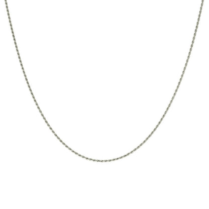 925 Silver Solid Rope Chain 0.5mm