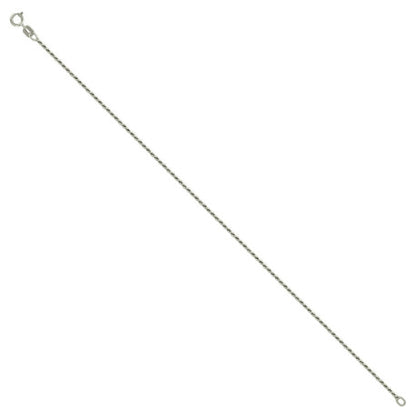 925 Silver Solid Rope Chain 0.5mm