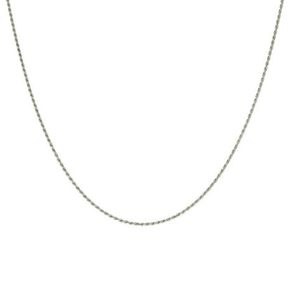 925 Silver Solid Rope Chain 0.5mm