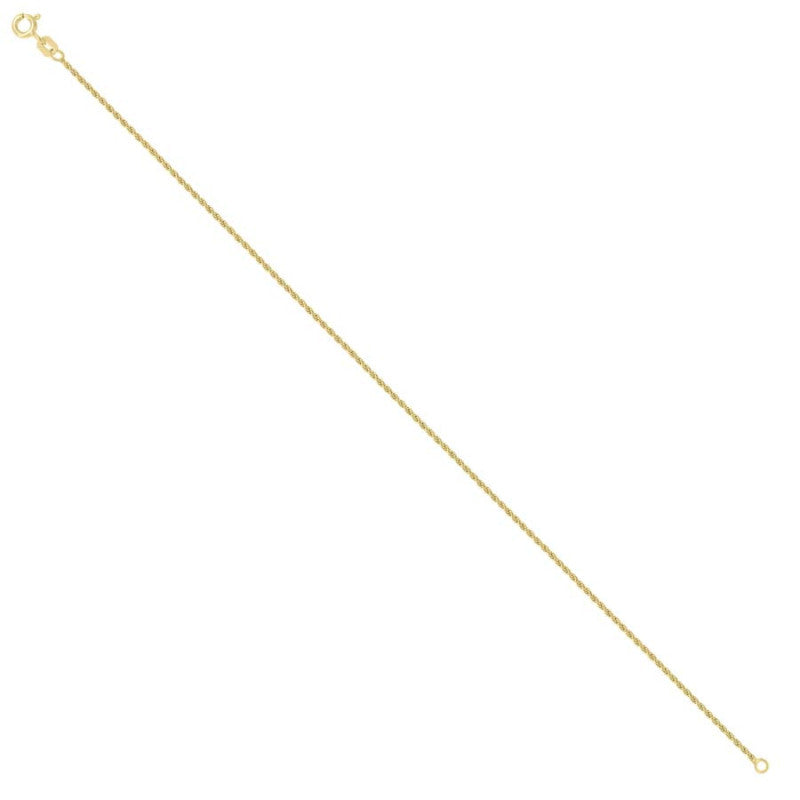 925 Silver Solid Rope Chain 0.5mm