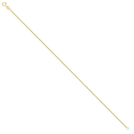 925 Silver Solid Rope Chain 0.5mm