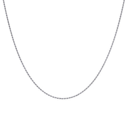 925 Silver Solid Rope Chain 0.5mm