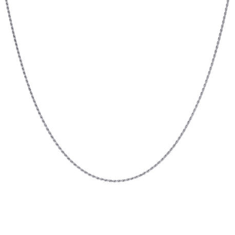 925 Silver Solid Rope Chain 0.5mm