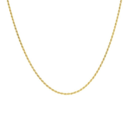 925 Silver Solid Rope Chain 0.5mm