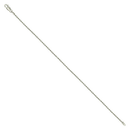 925 Silver Solid Rope Chain 1.5mm