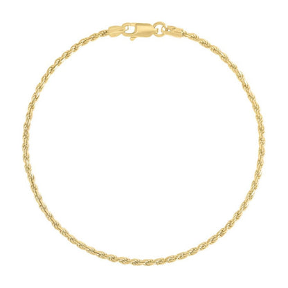 925 Silver Solid Rope Chain 1.5mm