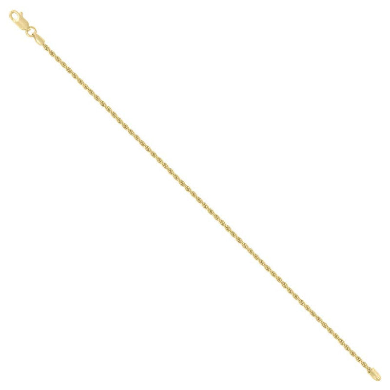 925 Silver Solid Rope Chain 1.5mm