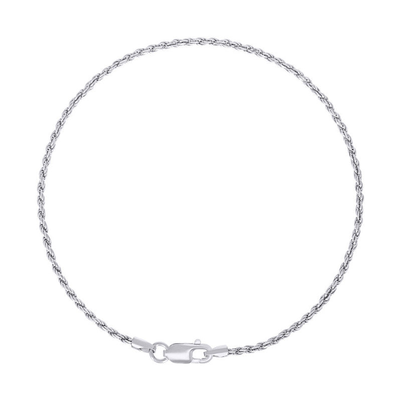 925 Silver Solid Rope Chain 1.5mm