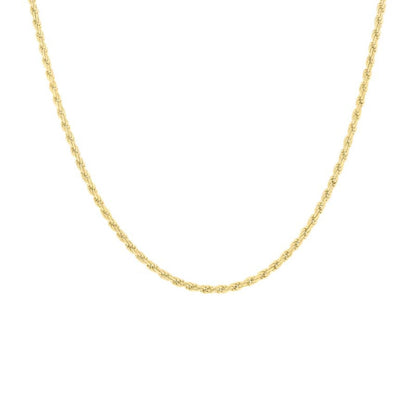 925 Silver Solid Rope Chain 1.5mm