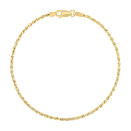 925 Silver Solid Rope Chain 1.5mm