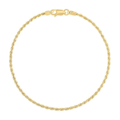 925 Silver Solid Rope Chain 1.5mm