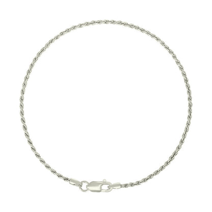 925 Silver Solid Rope Chain 1.5mm