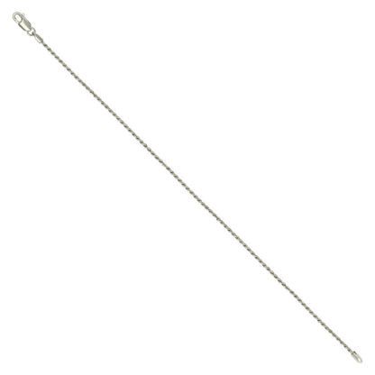 925 Silver Solid Rope Chain 1.5mm