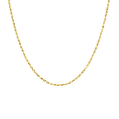 925 Silver Solid Rope Chain 1mm