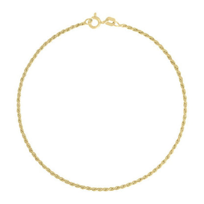 925 Silver Solid Rope Chain 1mm