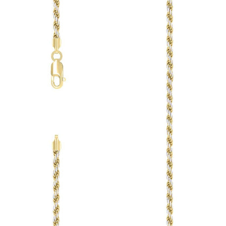 925 Silver Solid Rope Chain 2.5mm