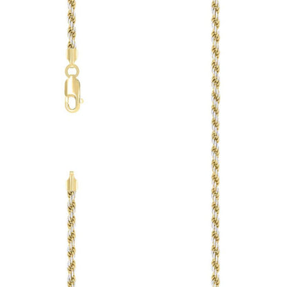 925 Silver Solid Rope Chain 2.5mm