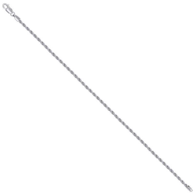 925 Silver Solid Rope Chain 2.5mm