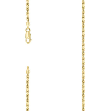 925 Silver Solid Rope Chain 2.5mm