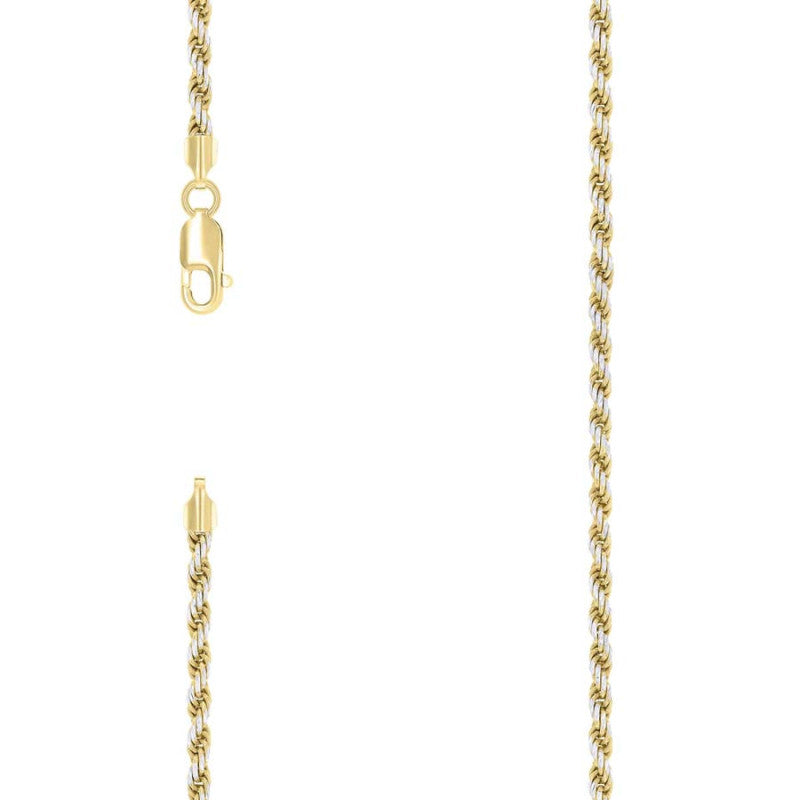 925 Silver Solid Rope Chain 2.5mm