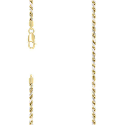 925 Silver Solid Rope Chain 2.5mm