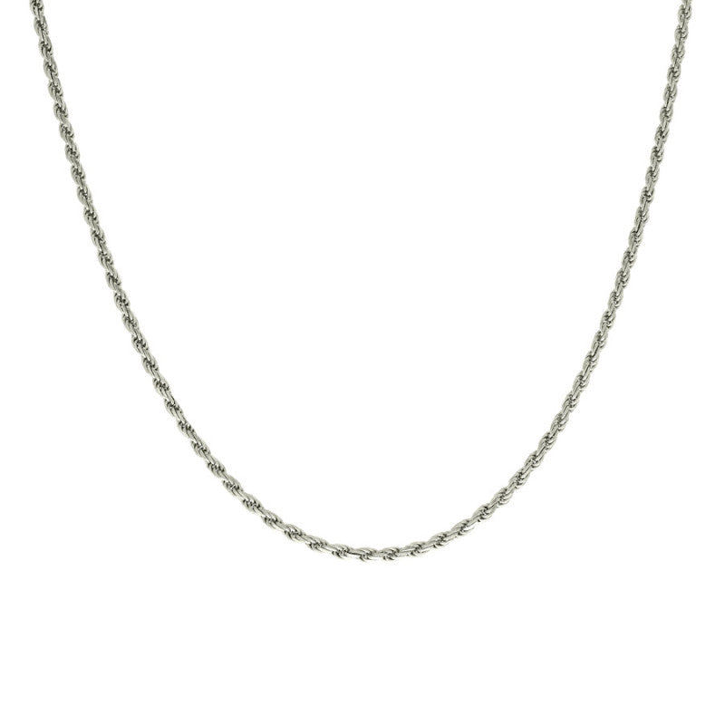 925 Silver Solid Rope Chain 2.5mm