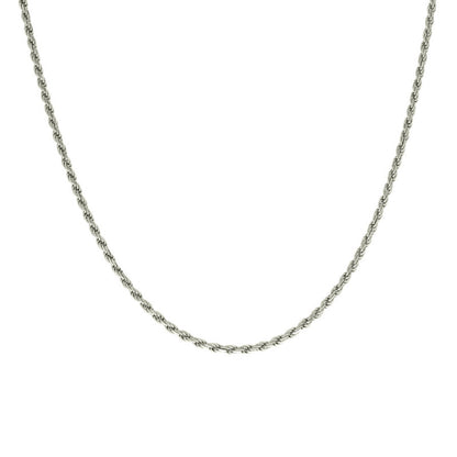 925 Silver Solid Rope Chain 2.5mm