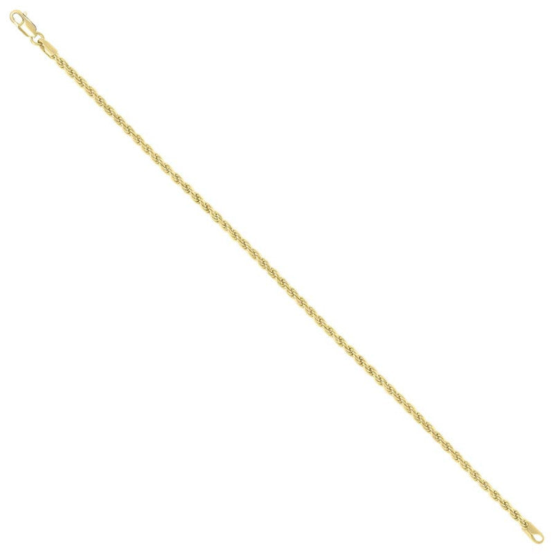 925 Silver Solid Rope Chain 2.5mm