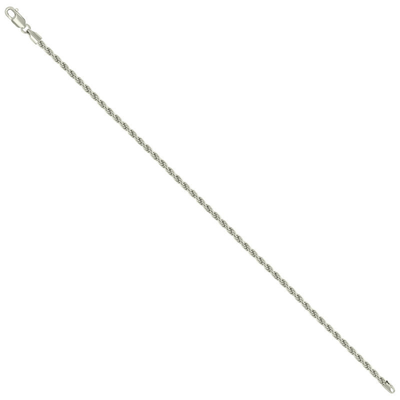 925 Silver Solid Rope Chain 2.5mm