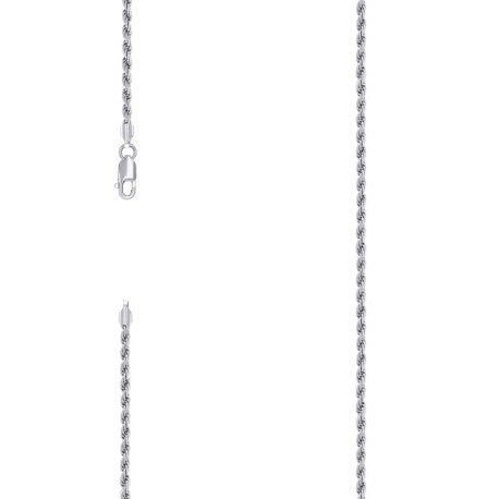 925 Silver Solid Rope Chain 2.5mm