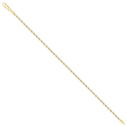 925 Silver Solid Rope Chain 2.5mm