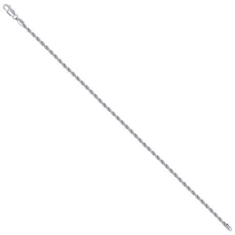 925 Silver Solid Rope Chain 2.5mm