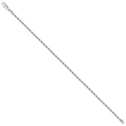 925 Silver Solid Rope Chain 2.5mm