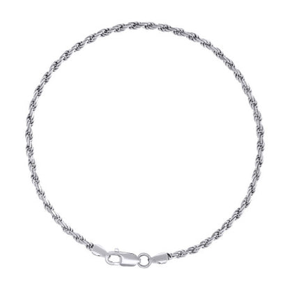 925 Silver Solid Rope Chain 2.5mm
