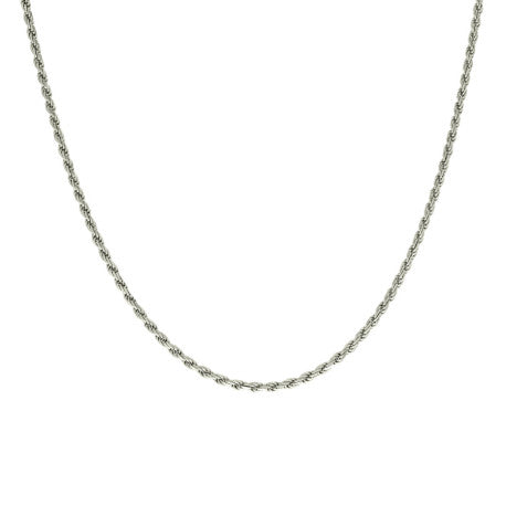 925 Silver Solid Rope Chain 2.5mm