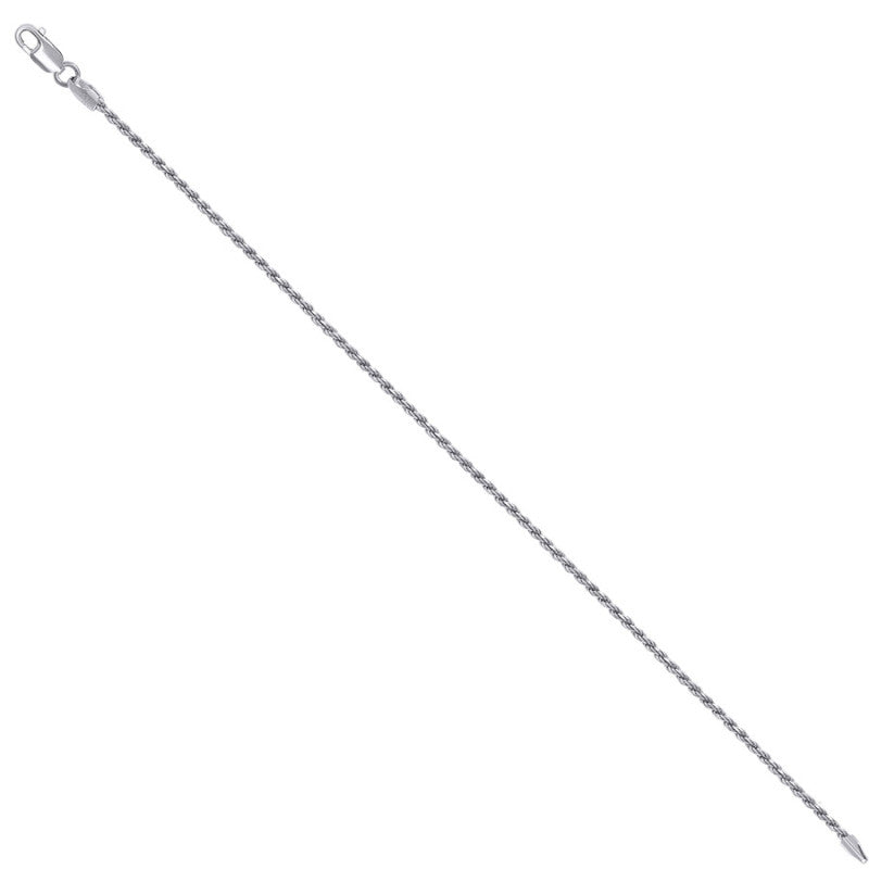 925 Silver Solid Rope Chain 2mm