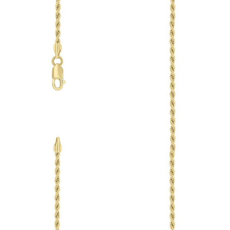 925 Silver Solid Rope Chain 2mm