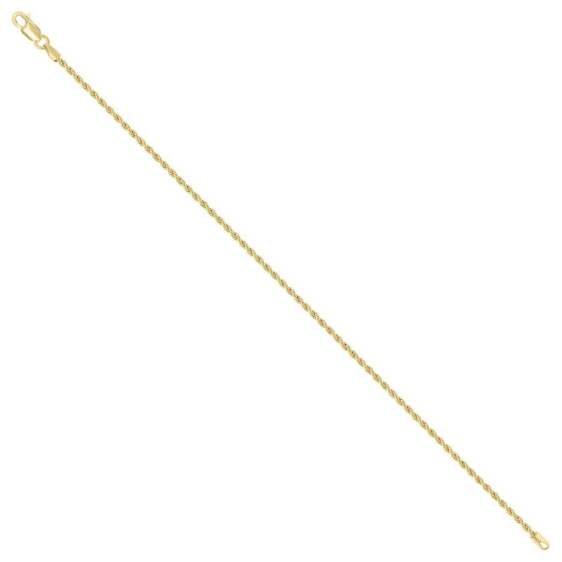 925 Silver Solid Rope Chain 2mm
