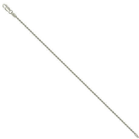 925 Silver Solid Rope Chain 2mm