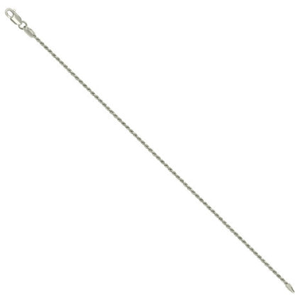 925 Silver Solid Rope Chain 2mm