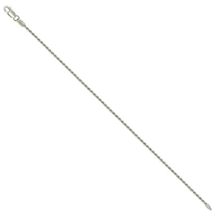 925 Silver Solid Rope Chain 2mm
